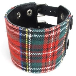 Hermoso Diseño Colorido, Excelente Calidad, Brazalete De Cuero De Titanio.