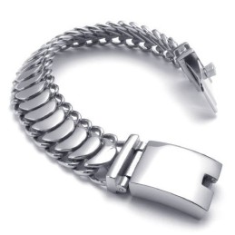 Pulsera De Titanio De Calidad Confiable, Con Forma Elegante, Color Brillante
