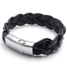 Pulsera De Cuero De Titanio De Calidad Confiable Con Colores Delicados Y Diseño Hábil