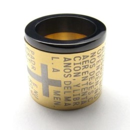 Collar Con Colgante De Cruz De Titanio Puro Para Hombre (Nuevo)