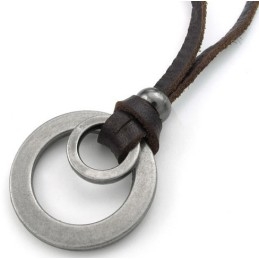 Collar De Cuero De Titanio De Calidad Confiable Con Colores Delicados Y Diseño Hábil