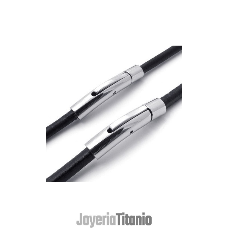 Collar De Cuero De Titanio De Calidad Superior Con Patrones De Moda Y Colores Brillantes.