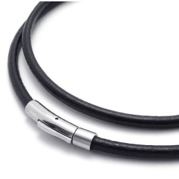 Tecnología Sofisticada Colores Delicados Reputación Confiable Collar De Cuero De Titanio