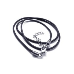 Collar Con Colgante De Dientes De Animal De Titanio Puro 316L Para Hombre