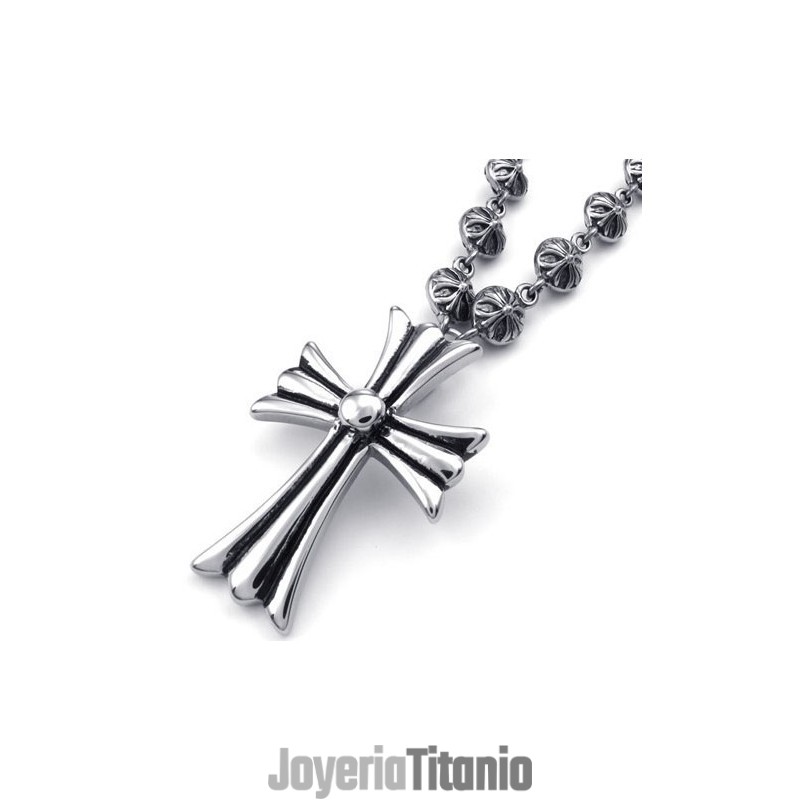 Colgante De Cruz De Titanio De Calidad Estable Y Colores Delicados De Fabricación Experta