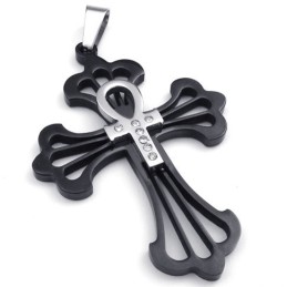 Colgante De Cruz De Titanio De Calidad Confiable Con Colores Delicados Y Diseño Hábil