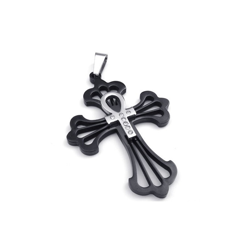 Colgante De Cruz De Titanio De Calidad Confiable Con Colores Delicados Y Diseño Hábil Colgante De Cruz De Titanio De Calidad Confiable Con Colores Delicados Y Diseño Hábil