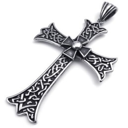 Colgante De Cruz De Titanio De Alta Calidad Con Colores Delicados Y Diseño Hábil