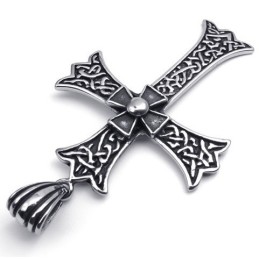 Colgante De Cruz De Titanio De Alta Calidad Con Colores Delicados Y Diseño Hábil