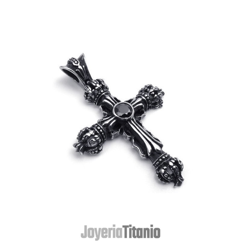 Colgante De Cruz De Titanio De La Reina De La Calidad, Diseño Profesional, Colores Delicados