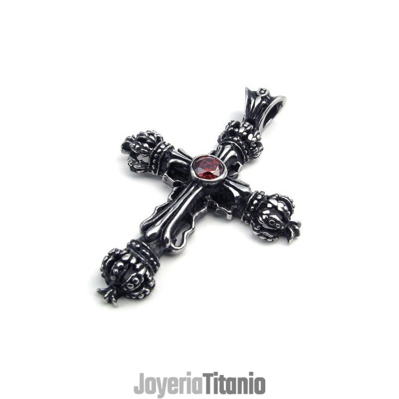 Colgante De Cruz De Titanio De Calidad Superior Con Brillo De Color De Última Tecnología