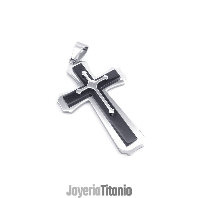 Colgante De Cruz De Titanio De Excelente Calidad, Colores Delicados Y Finamente Procesados