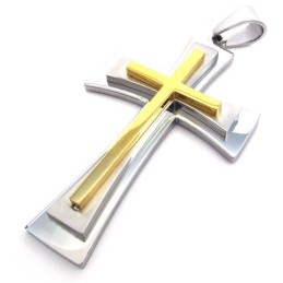 Colgante De Cruz De Titanio Con Un Diseño Atractivo, Colores Brillantes Y Una Reputación Confiable.