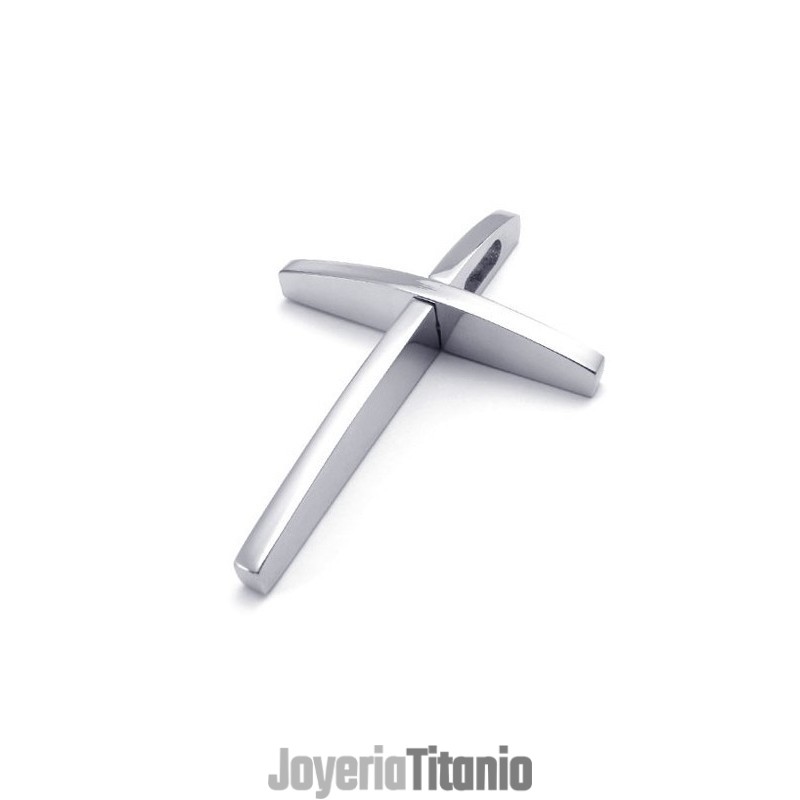 Colgante De Cruz De Titanio Con Un Brillo De Color Finamente Procesado Que Le Otorga Una Larga Reputación. Colgante De Cruz De Titanio Con Un Brillo De Color Finamente Procesado Que Le Otorga Una Larga Reputación.