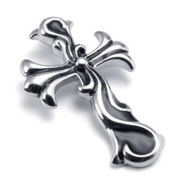 Colgante De Cruz De Titanio De Renombre Mundial Con Brillantez De Color De Última Tecnología