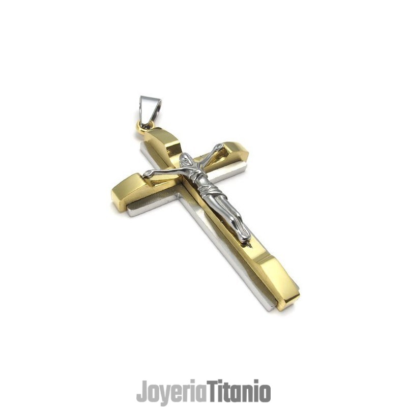 Tecnología Sofisticada, Brillo De Color Para Tener Una Larga Historia, Colgante De Cruz De Titanio