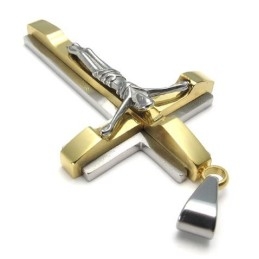 Tecnología Sofisticada, Brillo De Color Para Tener Una Larga Historia, Colgante De Cruz De Titanio