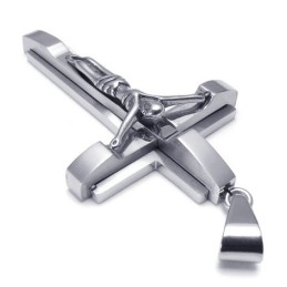 Colgante De Cruz De Titanio De La Reina De La Calidad Con Un Diseño Profesional Y Un Color Brillante.