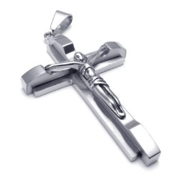 Colgante De Cruz De Titanio De La Reina De La Calidad Con Un Diseño Profesional Y Un Color Brillante.
