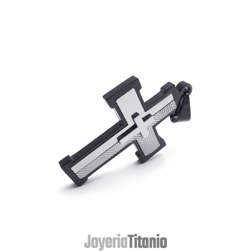 Colgante De Cruz De Titanio De Fabricación Experta Y Brillantez De Colores Que Recibe Elogios De Los Clientes. Colgante De Cruz De Titanio De Fabricación Experta Y Brillantez De Colores Que Recibe Elogios De Los Clientes.