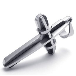 Colgante De Cruz De Titanio Con Diseño Profesional Y Colores Brillantes Que Le Otorgan Una Larga Reputación.