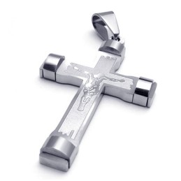 Colgante De Cruz De Titanio Con Un Brillo De Color Finamente Procesado Que Se Vende Bien En Todo El Mundo
