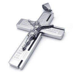 Colgante De Cruz De Titanio De Fabricación Experta Y Brillantez De Color Que Le Otorga Una Larga Reputación.