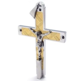 Colgante De Cruz De Titanio De Última Tecnología Con Colores Brillantes Y Muy Popular En Todo El Mundo.