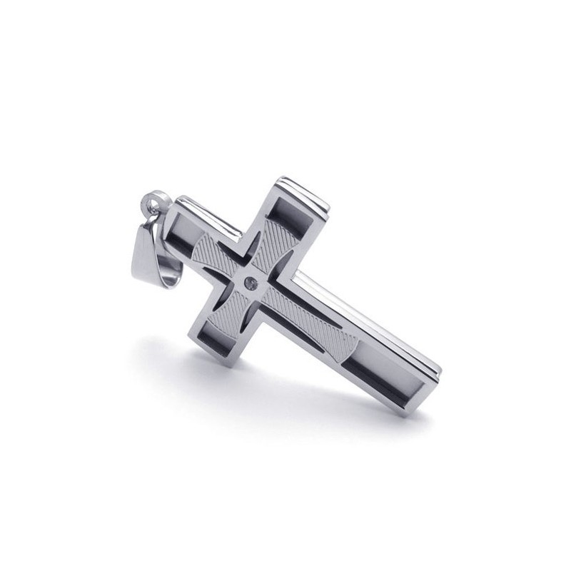 Colgante De Cruz De Titanio Con Tecnología De Última Generación Y Un Brillo De Color Duradero. Colgante De Cruz De Titanio Con Tecnología De Última Generación Y Un Brillo De Color Duradero.