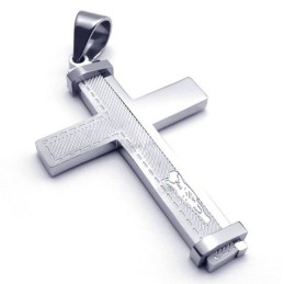 Colgante De Cruz De Titanio Con Un Diseño Elegante Y Colores Brillantes Que Le Confieren Gran Prestigio Tanto En El País Como En