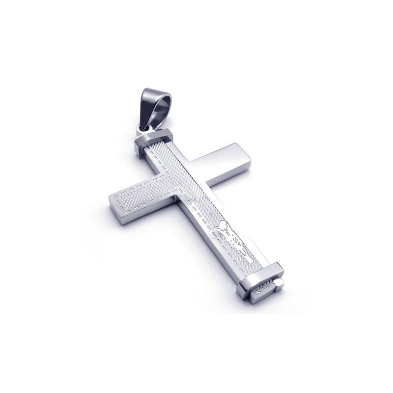 Colgante De Cruz De Titanio Con Un Diseño Elegante Y Colores Brillantes Que Le Confieren Gran Prestigio Tanto En El País Como En