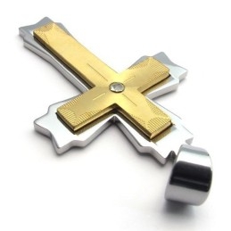 Hermoso Diseño, Color Brillante, Calidad Confiable, Colgante De Cruz De Titanio.