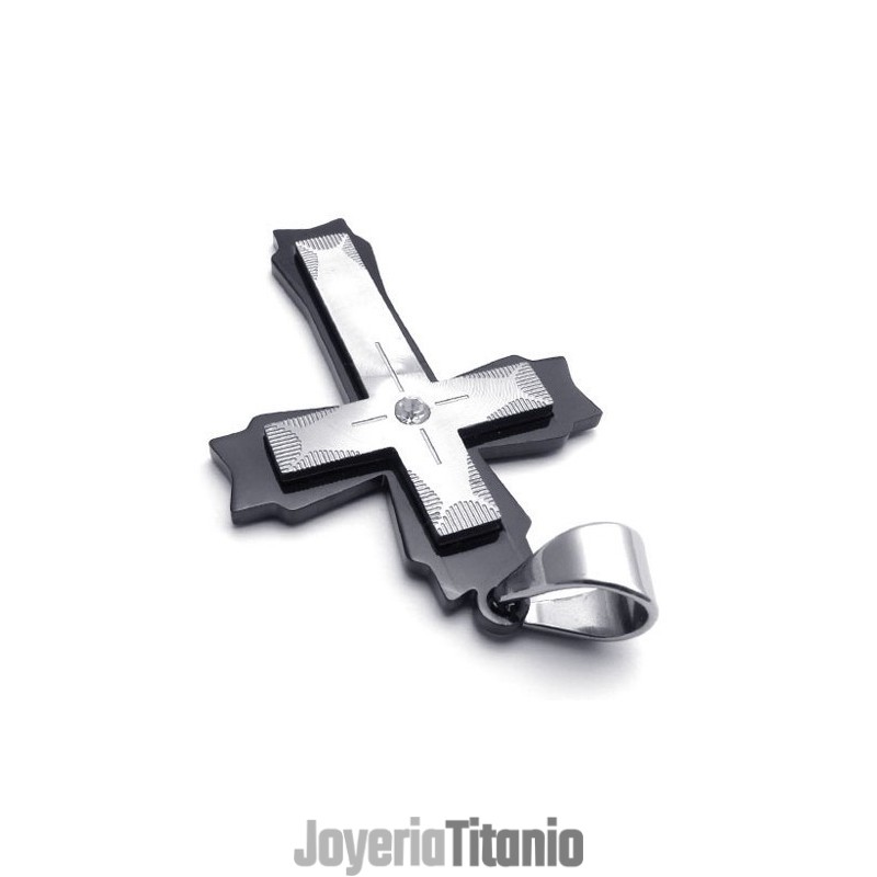 Colgante De Cruz De Titanio De Fabricación Experta Y Brillantez De Colores Que Goza De Gran Reputación Tanto En El País Como En 
