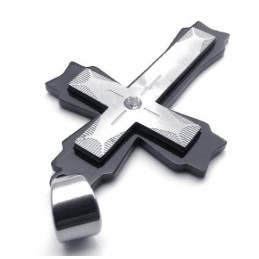 Colgante De Cruz De Titanio De Fabricación Experta Y Brillantez De Colores Que Goza De Gran Reputación Tanto En El País Como En 