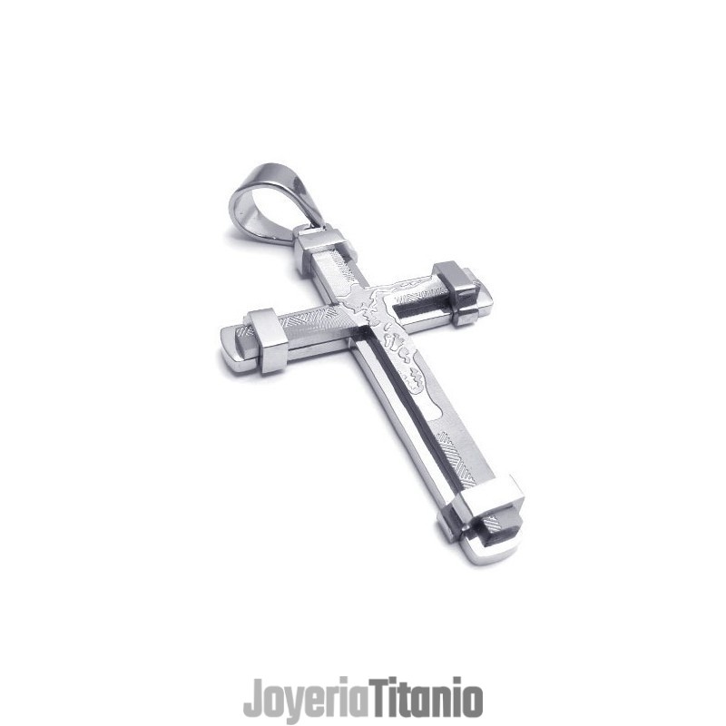 Colgante De Cruz De Titanio De Excelente Calidad, Con Forma Elegante, Color Brillante