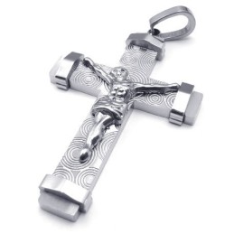 Tecnología Sofisticada Colores Delicados La Reina De La Calidad Colgante De Cruz De Titanio