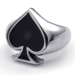 Anillo De Titanio De Calidad Confiable, Con Forma Elegante, Color Brillante