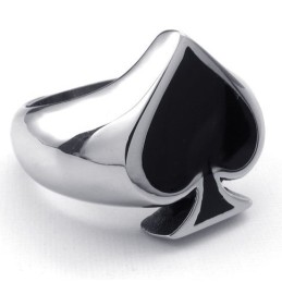 Anillo De Titanio De Calidad Confiable, Con Forma Elegante, Color Brillante