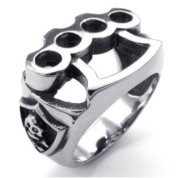 Anillo De Titanio De Calidad Estable Y Colores Delicados De Construcción Racional
