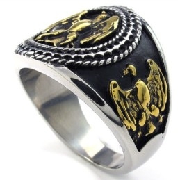 Anillo De Titanio De Diseño Moderno, Color Brillante Y Calidad Confiable.