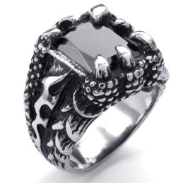 Anillo De Titanio De Calidad Estable Y Diseño Lujoso Con Colores Delicados