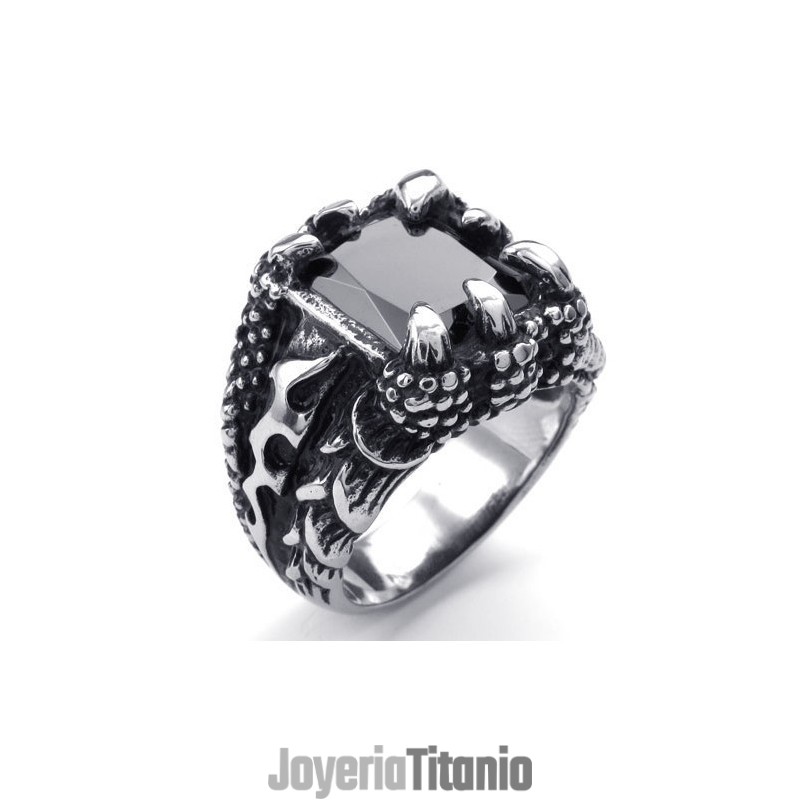 Anillo De Titanio De Calidad Estable Y Diseño Lujoso Con Colores Delicados