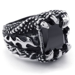 Anillo De Titanio De Calidad Estable Y Diseño Lujoso Con Colores Delicados