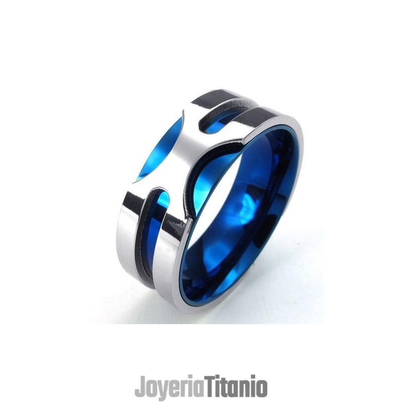 Anillo De Titanio De Calidad Confiable Y De Forma Elegante Y Hermosos Colores.