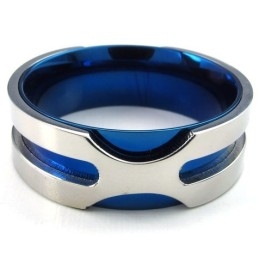 Anillo De Titanio De Calidad Confiable Y De Forma Elegante Y Hermosos Colores.