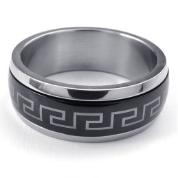 Anillo De Titanio De Calidad Estable Y Colores Delicados De Fabricación Experta