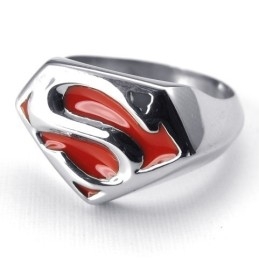 Anillo De Titanio De Alta Calidad Con Brillo De Color Y Diseño Hábil