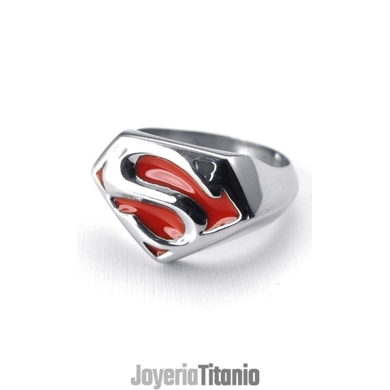 Anillo De Titanio De Alta Calidad Con Brillo De Color Y Diseño Hábil