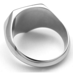 Anillo De Titanio De Alta Calidad Con Brillo De Color Y Diseño Hábil