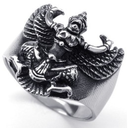 Anillo De Titanio De Calidad Confiable, Diseño Atractivo, Color Brillante